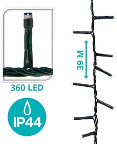 Ghirlanda luminoasa cu LED-360 LED-uri-colorat