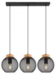 Suspensie vintage 3 becuri E27 MATROZ KL113012