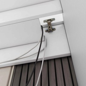 Birou NEVY 120x60 cm, alb