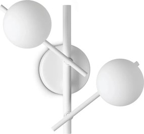 Aplica de perete moderna ATLAS AP2 BIANCO