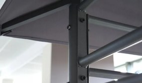 Foişor de grădină 3x3m Shine Grey