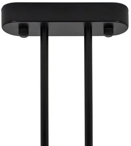 Lustra moderna cu 10 de surse de lumina si LED LINEA TWIN 120