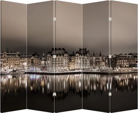 Paravan - Orașul în amurg (210x170 cm)