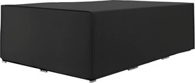 Outsunny Husă pentru mobilier de grădină, prelată pentru masă de grădină țesătură Oxford impermeabilă anti-UV, 222 x 155 x 67 cm, negru | Aosom Romania