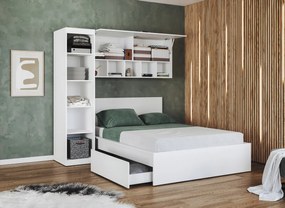 Set mobila dormitor alb complet - Blanco - Configuratia 9