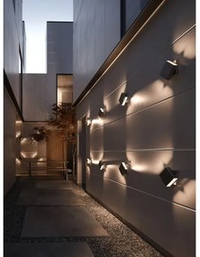 Nordlux - Aplică de perete LED TURN, reglabilă, 13,8W/230V, neagră