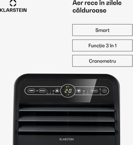 Klarstein Metrobreeze New York Smart 7k, aer condiționat portabil, 7000 BTU / 2,1 kW, clasa energetică A, telecomandă