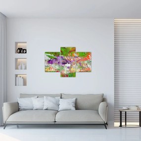 Tablou cu abstracție - pictura (90x60 cm)