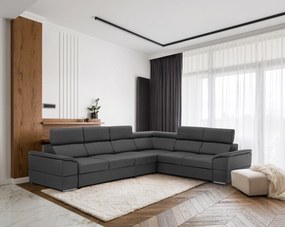 Ansamblu canapele, gri, SEGORIA LUX