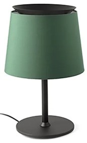 Lampa de masa / Veioza moderna design elegant SAVOY negru/verde
