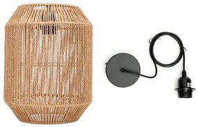 Lustră pe cablu Aigostar 1xE27/60W/230V bej