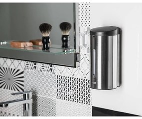 Dozator de săpun lichid argintiu mat automat din oțel inoxidabil 650 ml – Sapho