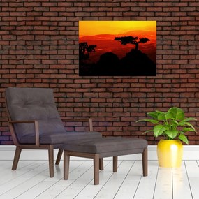 Tablou -Apus de soare (70x50 cm)