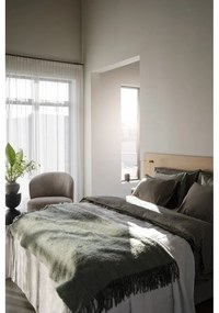 Tăblie de pat în culoare naturală din lemn de stejar 240x79 cm Whitmore – Rowico