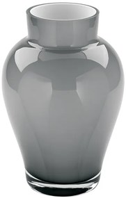 Vaza GOYA, sticla, gri, 22x15 cm