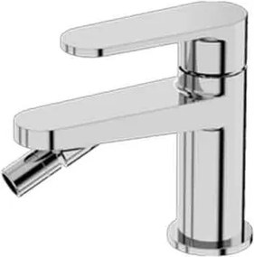 Baterie bideu din alama sanitara, crom lucios, pipa 12,3 cm, aerator ajustabil, LaVita Coral Crom