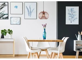 Lucide 02400/30/17 - Lampa suspendata VINTI 1xE27/60W/230V cupru