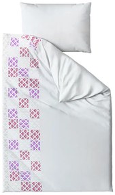 Lenjerie de pat din microsaten VELLARI, gri deschis Dimensiune lenjerie de pat: 70 x 90 cm | 140 x 200 cm