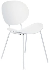 Set 2 buc scaune de sufragerie Sarrah (alb) . 1075890