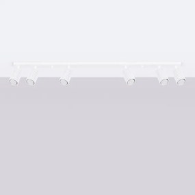 Spot Sollux SL.1547 KARBON 6xGU10/10W/230V alb