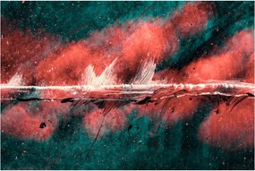 Tablou - Explozie în petrol (90x60 cm)