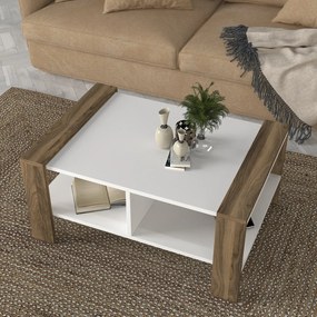 Masă de cafea Erica White Walnut