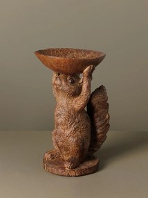 Bol decorativ, din polirasina, Squirrel