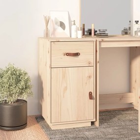 vidaXL Dulap de birou, 40x50x75 cm, lemn masiv de pin