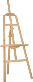 vidaXL Suport de șevalet, 53,5x95x127 cm, lemn masiv de pin