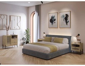 Dulap în culoare naturală cu aspect de lemn de stejar 80x80 cm Inca – Marckeric