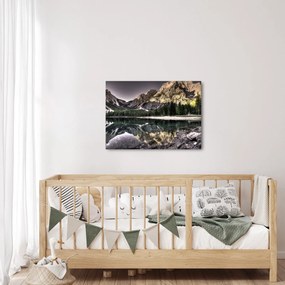 Tablou cu lac montan (70x50 cm)