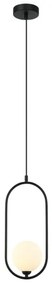 Lustră pe cablu LUPUS 1xG9/25W/230V ITALUX PND-3965-1-BK