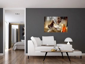 Tablou - Bine ai venit, căluțul mic (90x60 cm)