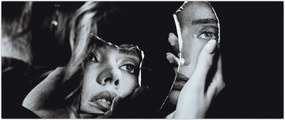 Tablou - Privind în oglindă (120x50 cm)