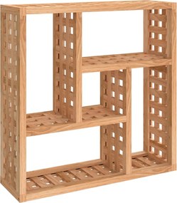 vidaXL Dulap de perete, 49x15x49 cm, lemn masiv de nuc