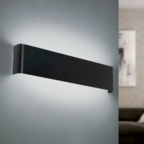 Aplica de perete LED iluminat ambiental ACCENT negru