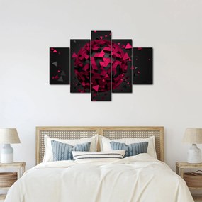 Tablou cu abstracție 3D (150x105 cm)
