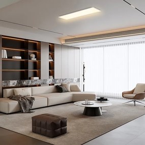 Plafonieră LED dimabilă Brilagi SLIMFRAME LED/58W/230V 120x30 cm alb + telecomandă