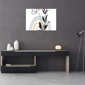 Tablou - Flori într-o vază N⁰1 (70x50 cm)