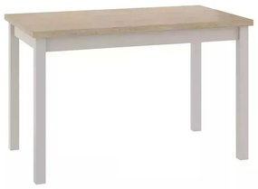Masă de bucătărie Adam 120 x 68 cm, stejar cremona / crem