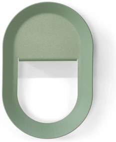 Cârlig verde prăfuit de montat pe perete din oțel Coucou – Spinder Design