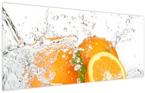 Tablou - Portocale zemoase (120x50 cm)