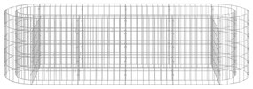 Strat inaltat gabion, 190x50x50 cm, fier galvanizat 190 x 50 x 50 cm, 1, 190 x 50 x 50 cm