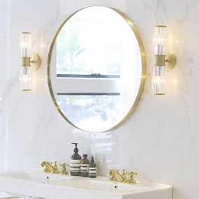 Oglinda rotunda Culoare auriu, LEOBERT - diverse dimensiuni Diametrul oglinzii: 60 cm
