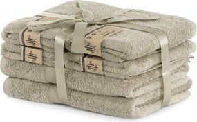 Set 6 prosoape DecoKing Bamby Beige, bej