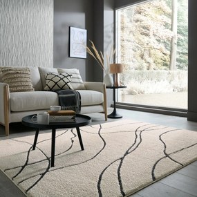 Covor crem 120x170 cm Flow – Flair Rugs