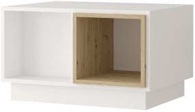 Măsuță de cafea Gabrielle 06 (Stejar artisan + Alb). 1071430