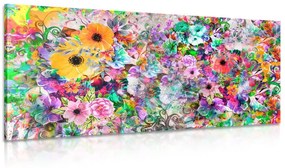 Tablou flori colorate