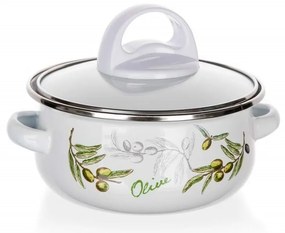 Banquet Set de 6 piese de vase smălțuite Olives