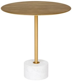 Măsuță auxiliară rotundă din metal ø 51 cm Lecco – House Nordic